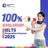 100% Scholarship for IELTS Preparation Courses! -2025